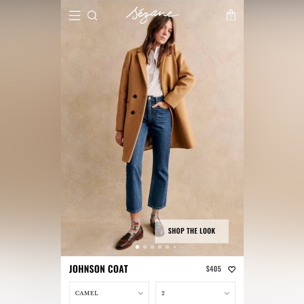 Sezane Coat
